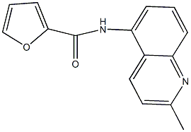 N-(2-methyl-5-quinolinyl)-2-furamide,897547-01-2,结构式