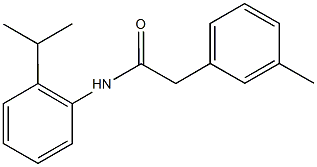 898157-68-1 N-(2-isopropylphenyl)-2-(3-methylphenyl)acetamide