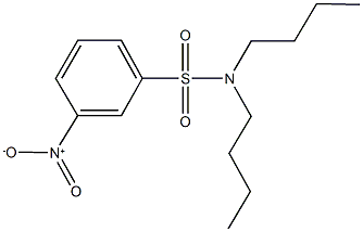 N,N-dibutyl-3-nitrobenzenesulfonamide Structure