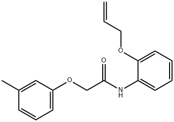 899508-40-8 N-[2-(allyloxy)phenyl]-2-(3-methylphenoxy)acetamide