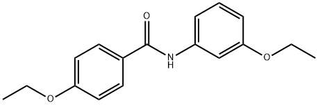 4-ethoxy-N-(3-ethoxyphenyl)benzamide,899514-63-7,结构式