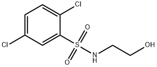 2,5-dichloro-N-(2-hydroxyethyl)benzenesulfonamide 结构式
