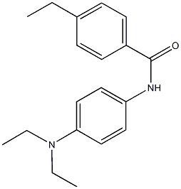 N-[4-(diethylamino)phenyl]-4-ethylbenzamide Structure