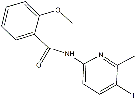 N-(5-iodo-6-methyl-2-pyridinyl)-2-methoxybenzamide|