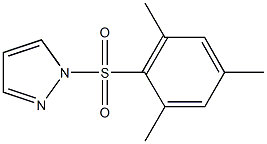 1-(mesitylsulfonyl)-1H-pyrazole Structure