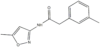 903090-15-3 N-(5-methyl-3-isoxazolyl)-2-(3-methylphenyl)acetamide