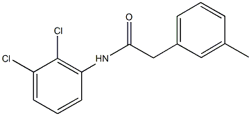 N-(2,3-dichlorophenyl)-2-(3-methylphenyl)acetamide Structure