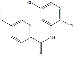 N-(2,5-dichlorophenyl)-4-ethylbenzamide,904227-12-9,结构式