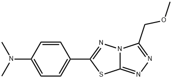 905428-78-6 N-{4-[3-(methoxymethyl)[1,2,4]triazolo[3,4-b][1,3,4]thiadiazol-6-yl]phenyl}-N,N-dimethylamine