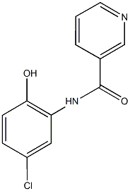 N-(5-chloro-2-hydroxyphenyl)nicotinamide Structure