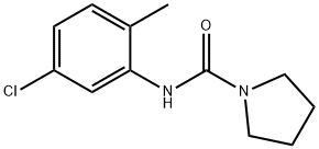 N-(5-chloro-2-methylphenyl)-1-pyrrolidinecarboxamide Structure