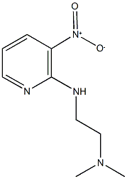 2-{[2-(dimethylamino)ethyl]amino}-3-nitropyridine 化学構造式