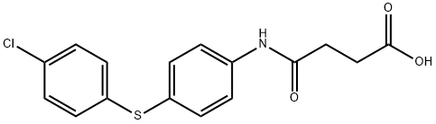 907980-82-9 4-{4-[(4-chlorophenyl)sulfanyl]anilino}-4-oxobutanoic acid