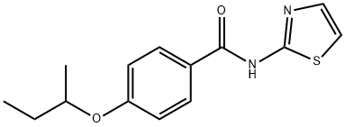 4-(sec-butoxy)-N-(1,3-thiazol-2-yl)benzamide|