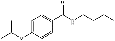 N-butyl-4-isopropoxybenzamide Structure