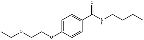 N-butyl-4-(2-ethoxyethoxy)benzamide,909228-51-9,结构式