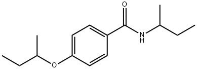 4-(sec-butoxy)-N-(sec-butyl)benzamide Structure