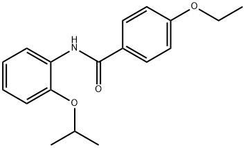 4-ethoxy-N-(2-isopropoxyphenyl)benzamide 结构式