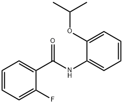 2-fluoro-N-(2-isopropoxyphenyl)benzamide Struktur