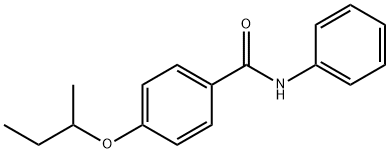 4-(sec-butoxy)-N-phenylbenzamide Structure