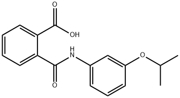 2-[(3-isopropoxyanilino)carbonyl]benzoic acid|