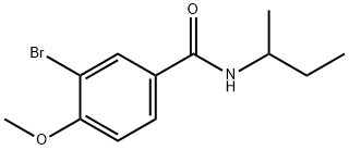 3-bromo-N-(sec-butyl)-4-methoxybenzamide|