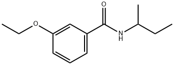 N-(sec-butyl)-3-ethoxybenzamide,910431-74-2,结构式