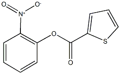 2-nitrophenyl 2-thiophenecarboxylate Structure