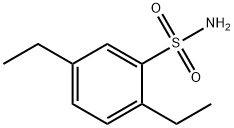 2,5-二乙基苯磺酰胺,91252-29-8,结构式