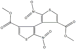 3,3'-methoxycarbonyl-5,5'-nitro-4,4'-bithiophene|
