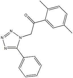 914350-18-8 1-(2,5-dimethylphenyl)-2-(5-phenyl-1H-tetraazol-1-yl)ethanone