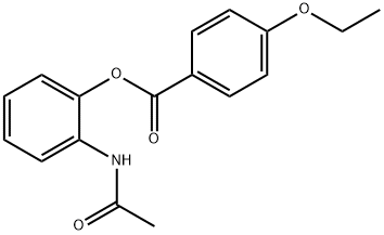 2-(acetylamino)phenyl 4-ethoxybenzoate|