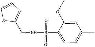 915872-64-9 2-methoxy-4-methyl-N-(2-thienylmethyl)benzenesulfonamide