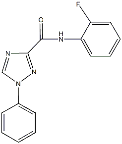 915876-68-5 N-(2-fluorophenyl)-1-phenyl-1H-1,2,4-triazole-3-carboxamide