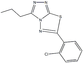 915896-50-3 6-(2-chlorophenyl)-3-propyl[1,2,4]triazolo[3,4-b][1,3,4]thiadiazole