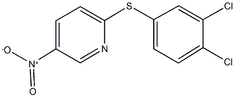 2-[(3,4-dichlorophenyl)sulfanyl]-5-nitropyridine Structure