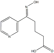 91880-62-5 5-(hydroxyimino)-5-(3-pyridinyl)pentanoic acid