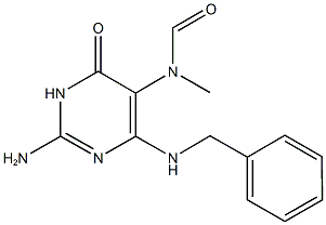 91960-45-1 2-amino-4-(benzylamino)-6-oxo-1,6-dihydro-5-pyrimidinyl(methyl)formamide