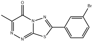 7-(3-bromophenyl)-3-methyl-4H-[1,3,4]thiadiazolo[2,3-c][1,2,4]triazin-4-one Structure