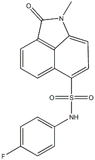 920113-44-6 N-(4-fluorophenyl)-1-methyl-2-oxo-1,2-dihydrobenzo[cd]indole-6-sulfonamide