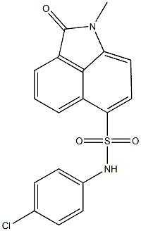 920113-48-0 N-(4-chlorophenyl)-1-methyl-2-oxo-1,2-dihydrobenzo[cd]indole-6-sulfonamide