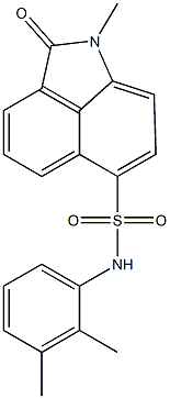920113-86-6 N-(2,3-dimethylphenyl)-1-methyl-2-oxo-1,2-dihydrobenzo[cd]indole-6-sulfonamide