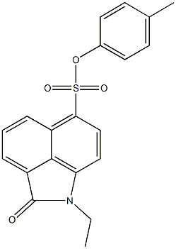 4-methylphenyl 1-ethyl-2-oxo-1,2-dihydrobenzo[cd]indole-6-sulfonate|