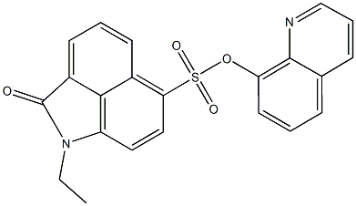 8-quinolinyl 1-ethyl-2-oxo-1,2-dihydrobenzo[cd]indole-6-sulfonate|