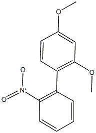 2-nitro-2',4'-dimethoxy-1,1'-biphenyl Struktur