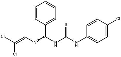92277-57-1 N-(4-chlorophenyl)-N'-[[(2,2-dichlorovinyl)imino](phenyl)methyl]thiourea
