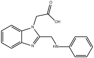 [2-(anilinomethyl)-1H-benzimidazol-1-yl]acetic acid|