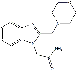 923551-92-2 2-[2-(4-morpholinylmethyl)-1H-benzimidazol-1-yl]acetamide