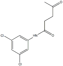 N-(3,5-dichlorophenyl)-4-oxopentanamide Structure