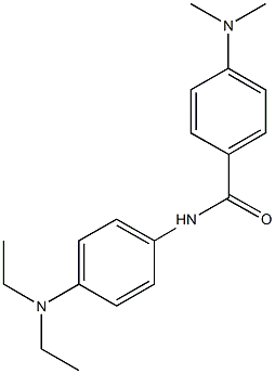 N-[4-(diethylamino)phenyl]-4-(dimethylamino)benzamide,923555-02-6,结构式